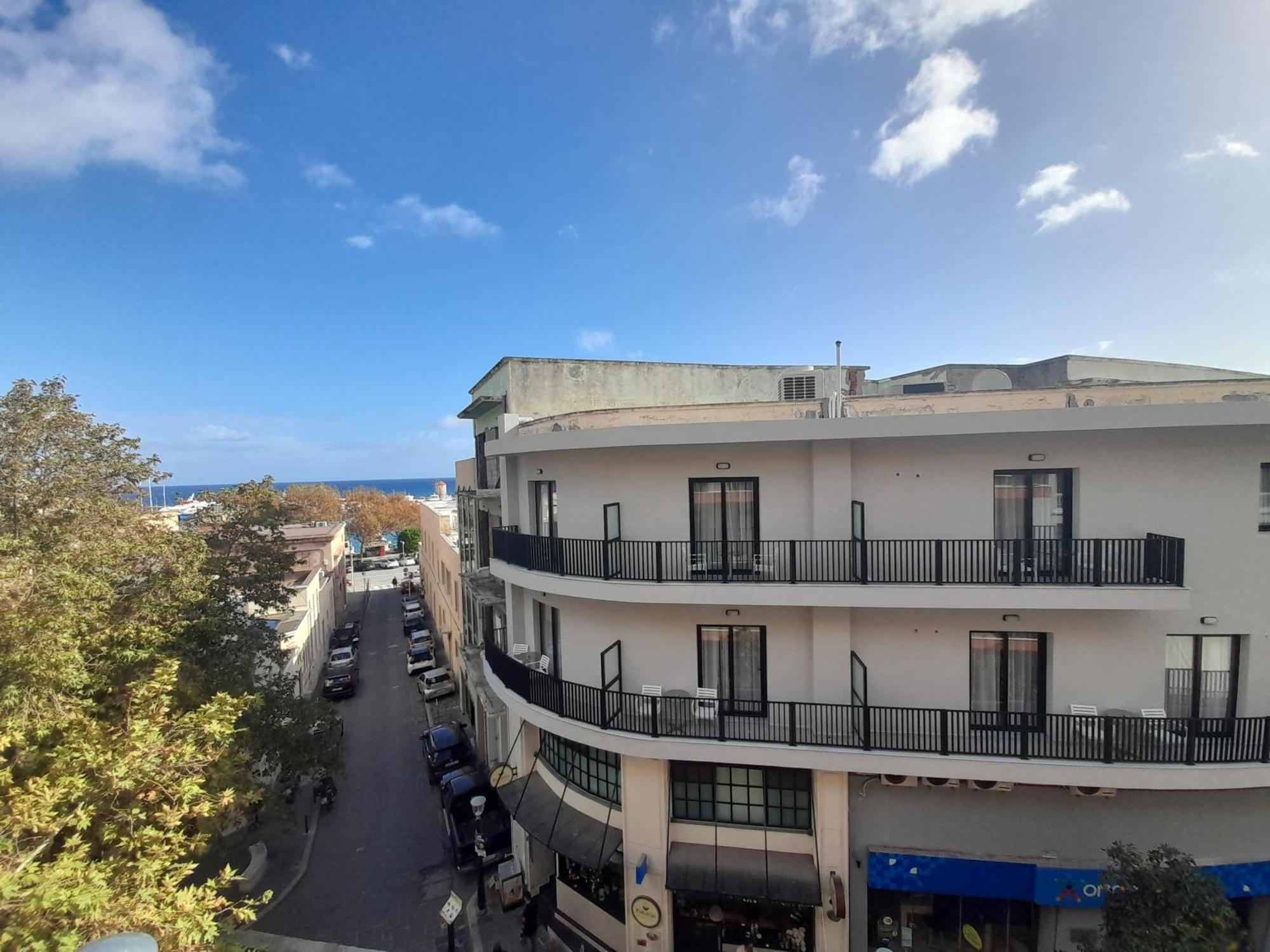 Elite Centre Hotell Rhodes City Exteriör bild